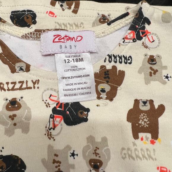 Zutano Baby Set of 3 Long-Sleeve Shirts 12-18 months - Picture 12 of 13